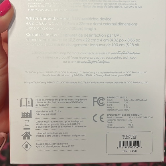 Brand New. UV Sanitizer for phone - Picture 3 of 3
